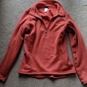 XS Patagonia Orange 1/4 Zip